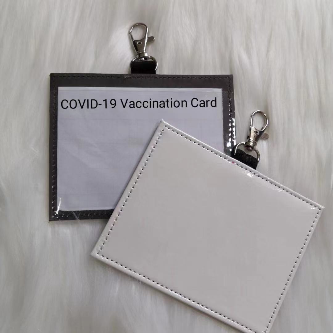 Leather Vaccination/ID Holders Sublimation (BLANK)
