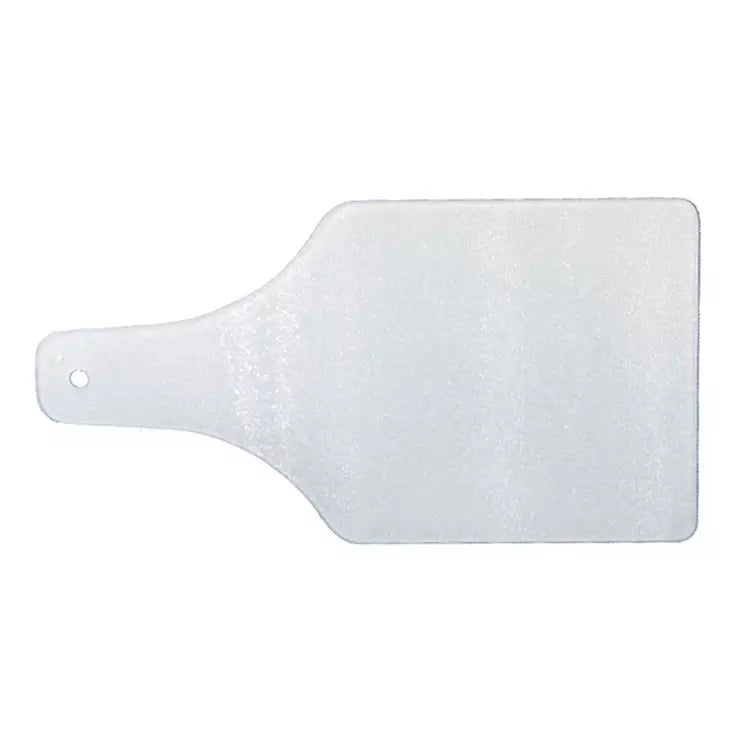 Paddle Glass Cutting Board Sublimation (BLANK) Flossie Blanks