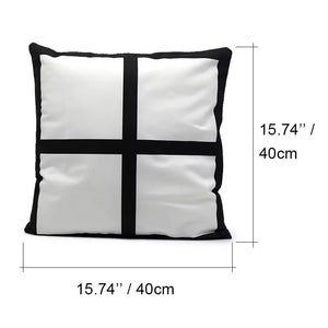4 Photo Panel Pillowcase (Blank)