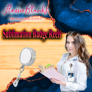 Sublimation Badge Reel (BLANK)