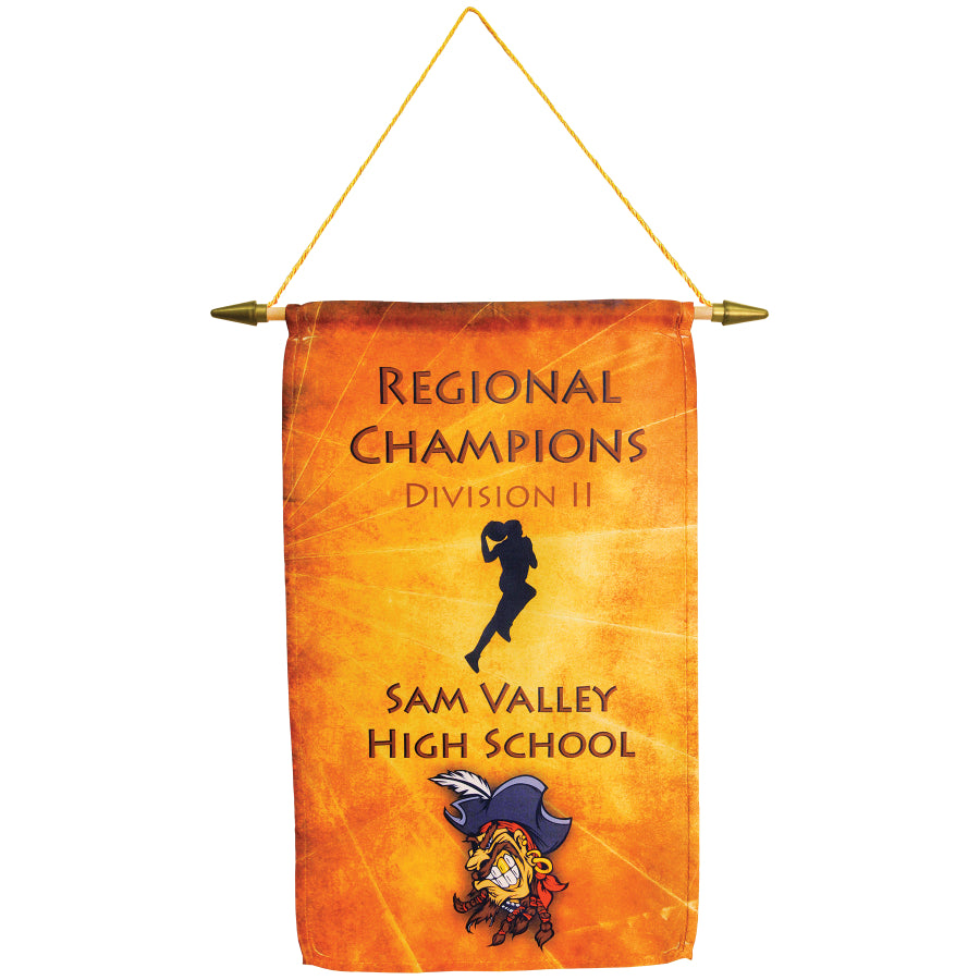 Banner with Hanging Cord  (BLANK)