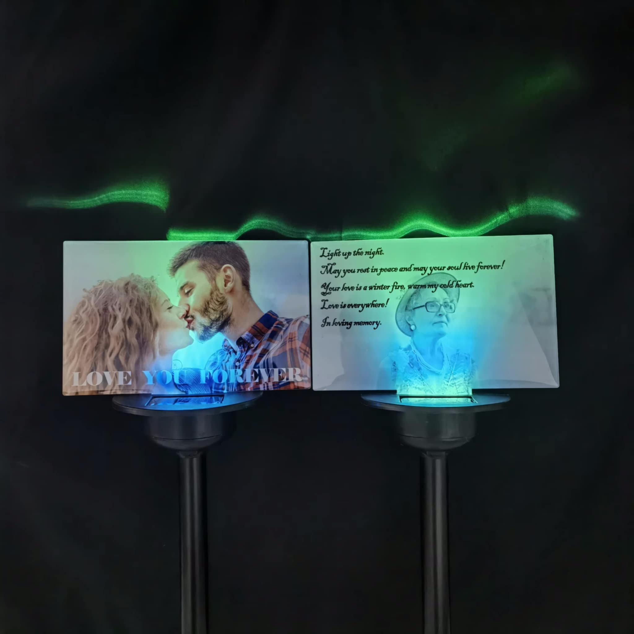 Acrylic Solar Light· Sublimation Blank