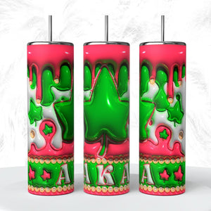 Frats and Sorors Bubble design 20oz Tumbler