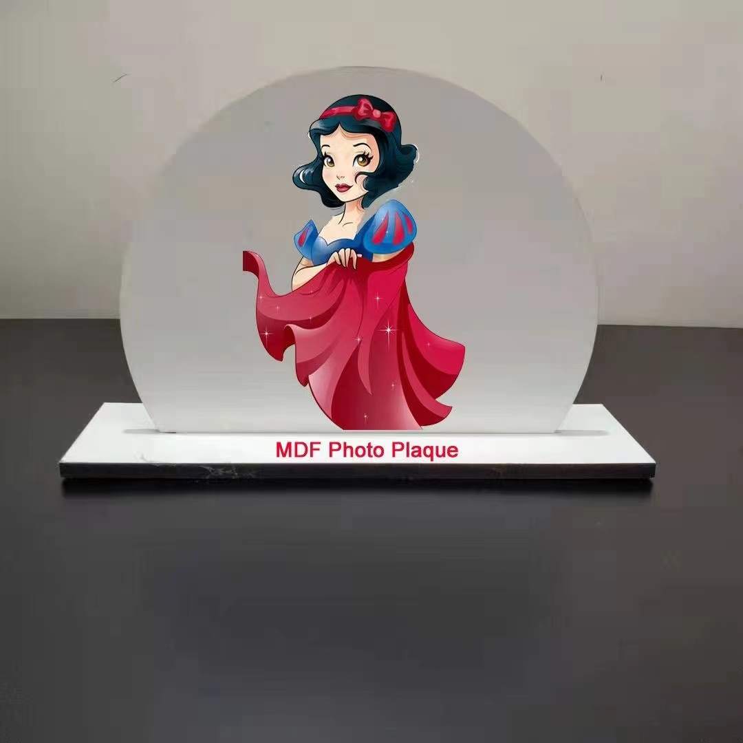 Round Photo Panel Double Sided MDF (BLANK)