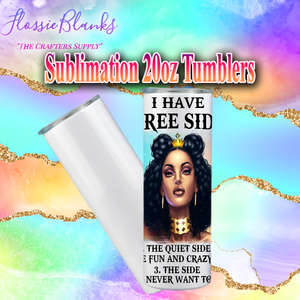 20oz Sublimation Tumblers (BLANK)