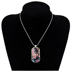 Silver Sublimation Dog Tag (BLANK)