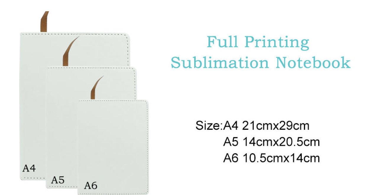 Leather Sublimation A5 Medium Journals (Blanks)