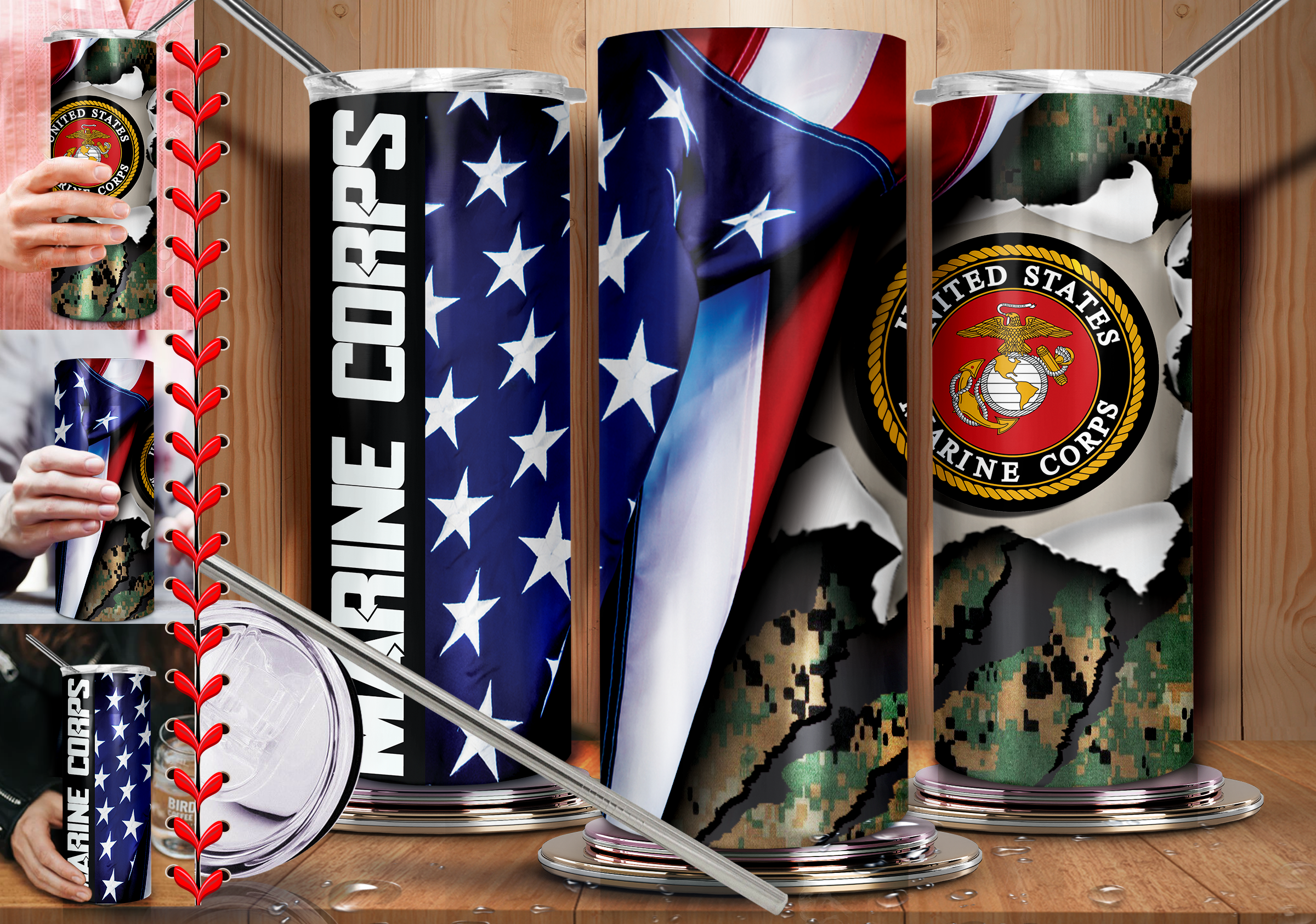 Military 20oz Tumbler