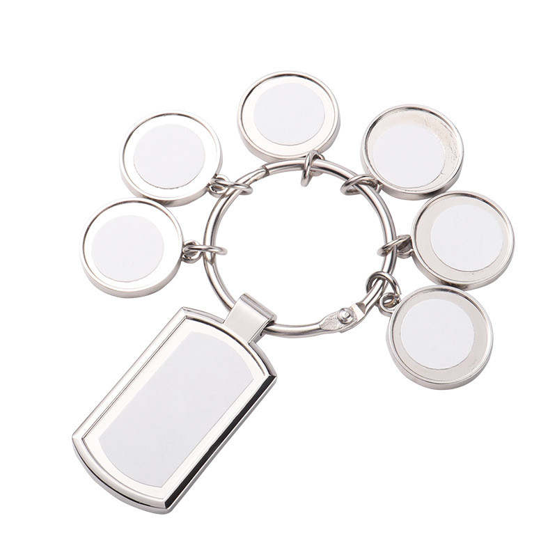 Multi Charm Keychain Sublimation (BLANK)