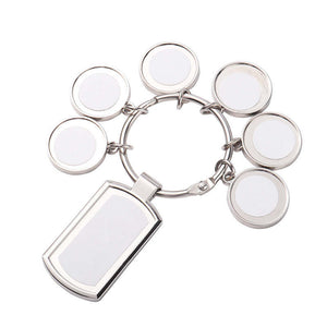 Multi Charm Keychain Sublimation (BLANK)