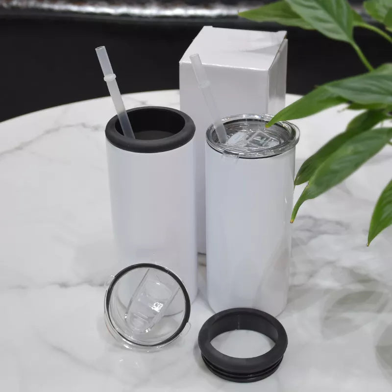 16oz 4 In 1 Sublimation Cheap Bulk Sublimation Tumblers Blank Can Cooler  Cans Koozie White Stainless Steel Straight Cheap Bulk Sublimation Tumblers  Lid Coffee Mug Water Bottle From Dressave, $7.79