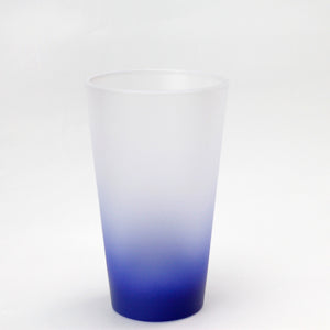 17oz SUBLIMATION FROSTED BEER GLASS