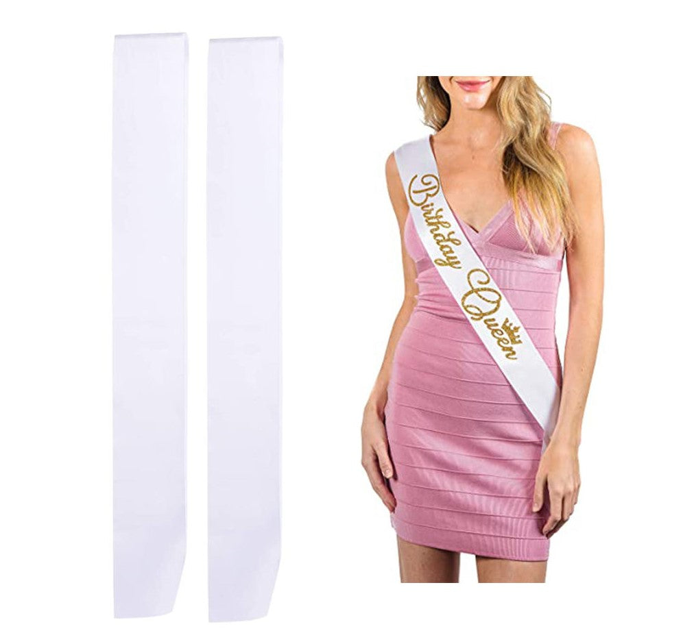 Party Sashes  (BLANK)