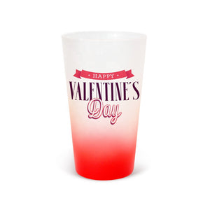 17oz SUBLIMATION FROSTED BEER GLASS