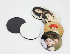 Sublimation Round MDF Magnet 2 Pack – Flossie Blanks