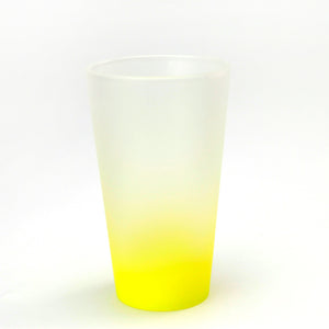 17oz SUBLIMATION FROSTED BEER GLASS