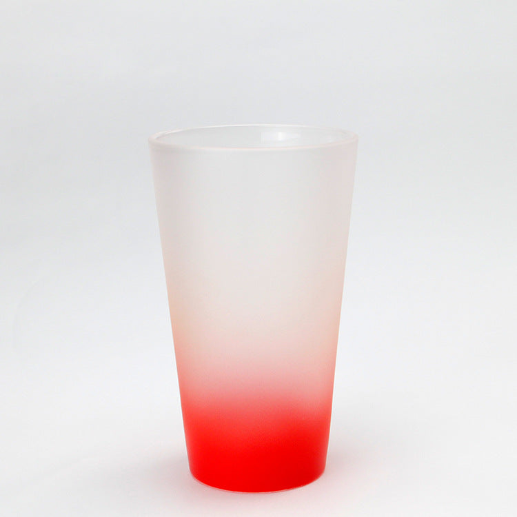 17oz SUBLIMATION FROSTED BEER GLASS