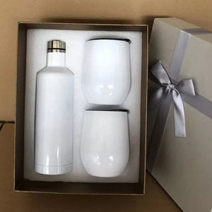 Wine Tumbler Gift Sets (BLANK)