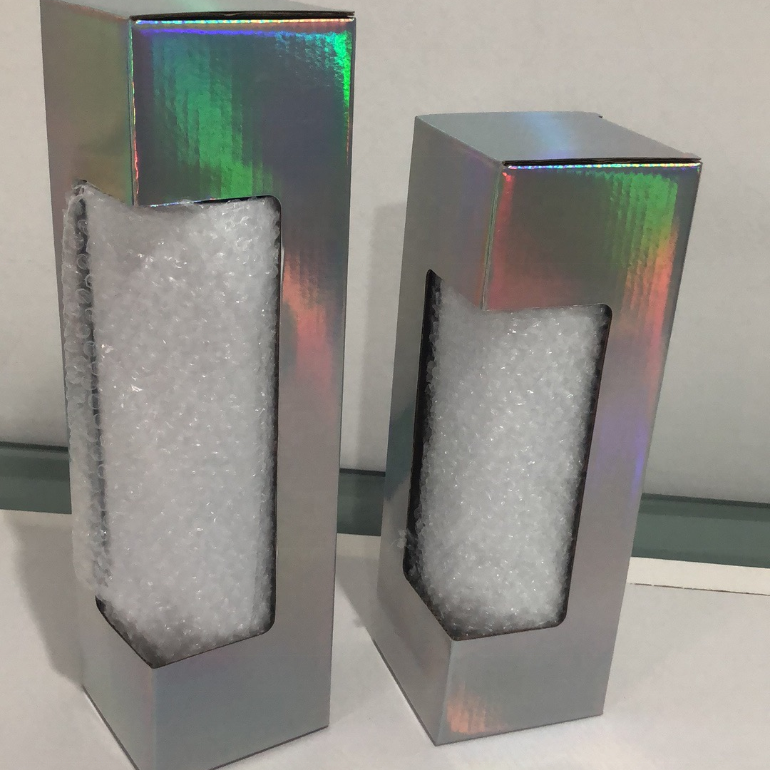Holographic Tumbler Display Boxes (BOX ONLY) 2 PACK