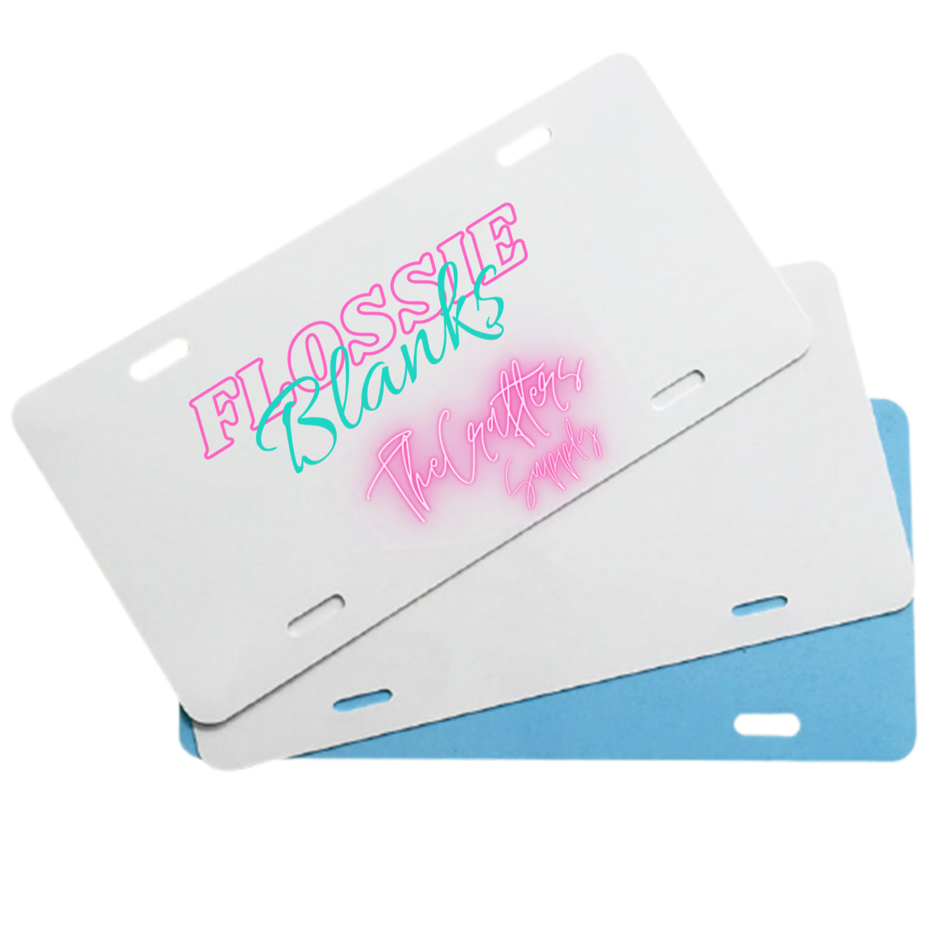 LICENSE PLATES Sublimation (BLANK)