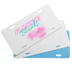 LICENSE PLATES Sublimation (BLANK)