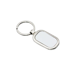 Rectangle Shaped Keychains Sublimation 2 Pack (BLANK)