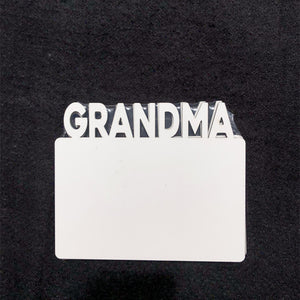 Grandma Frame (BLANK)