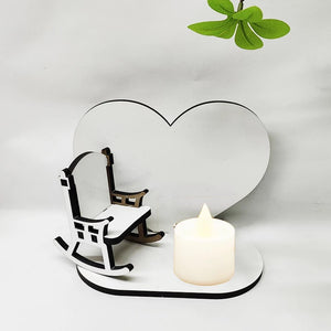 Memorial Candle Holder Stand MDF (BLANK)