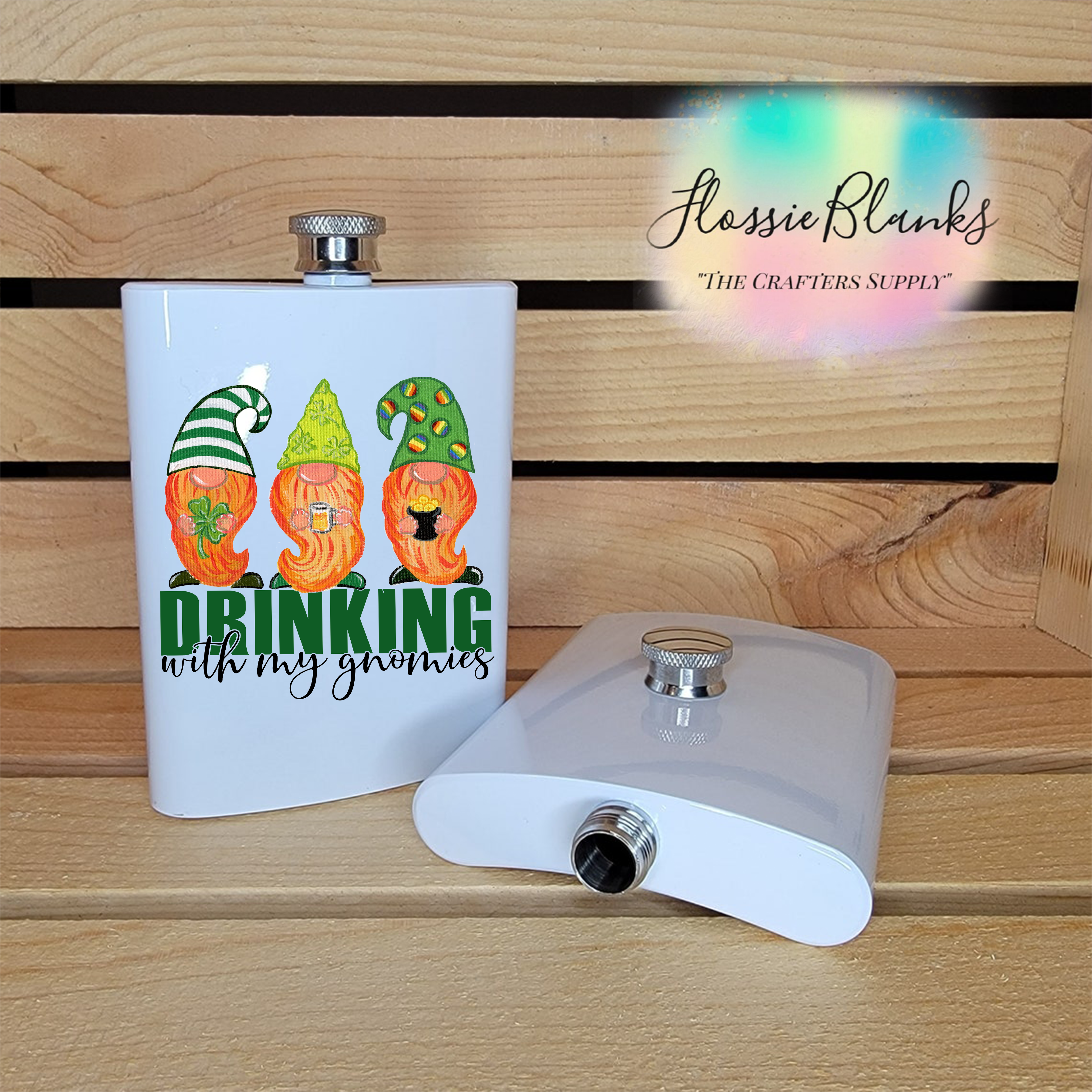 7oz Sublimation Flask 2 Pack (BLANK)