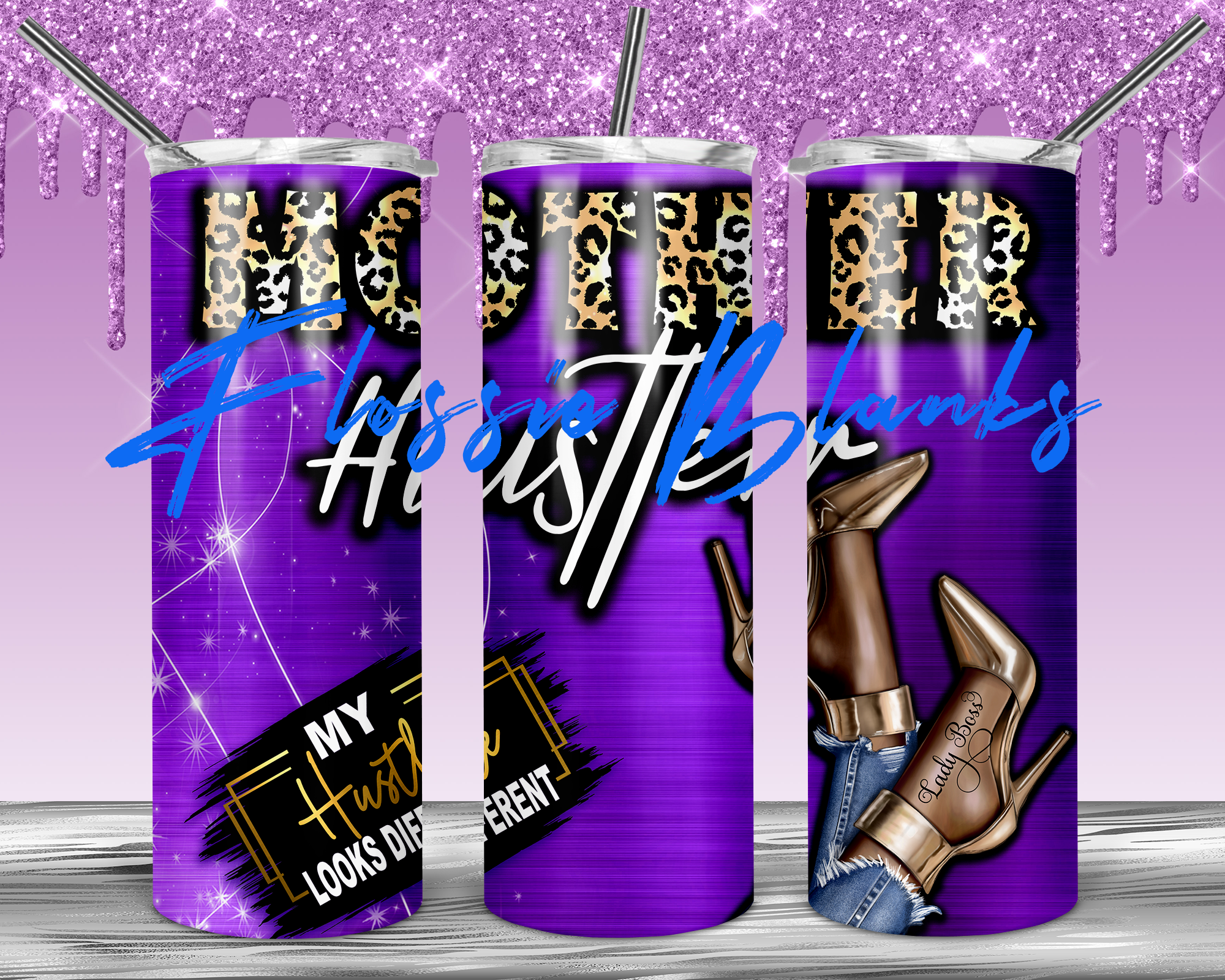 Mother Hustler 20oz Tumbler Design (PNG FILE)