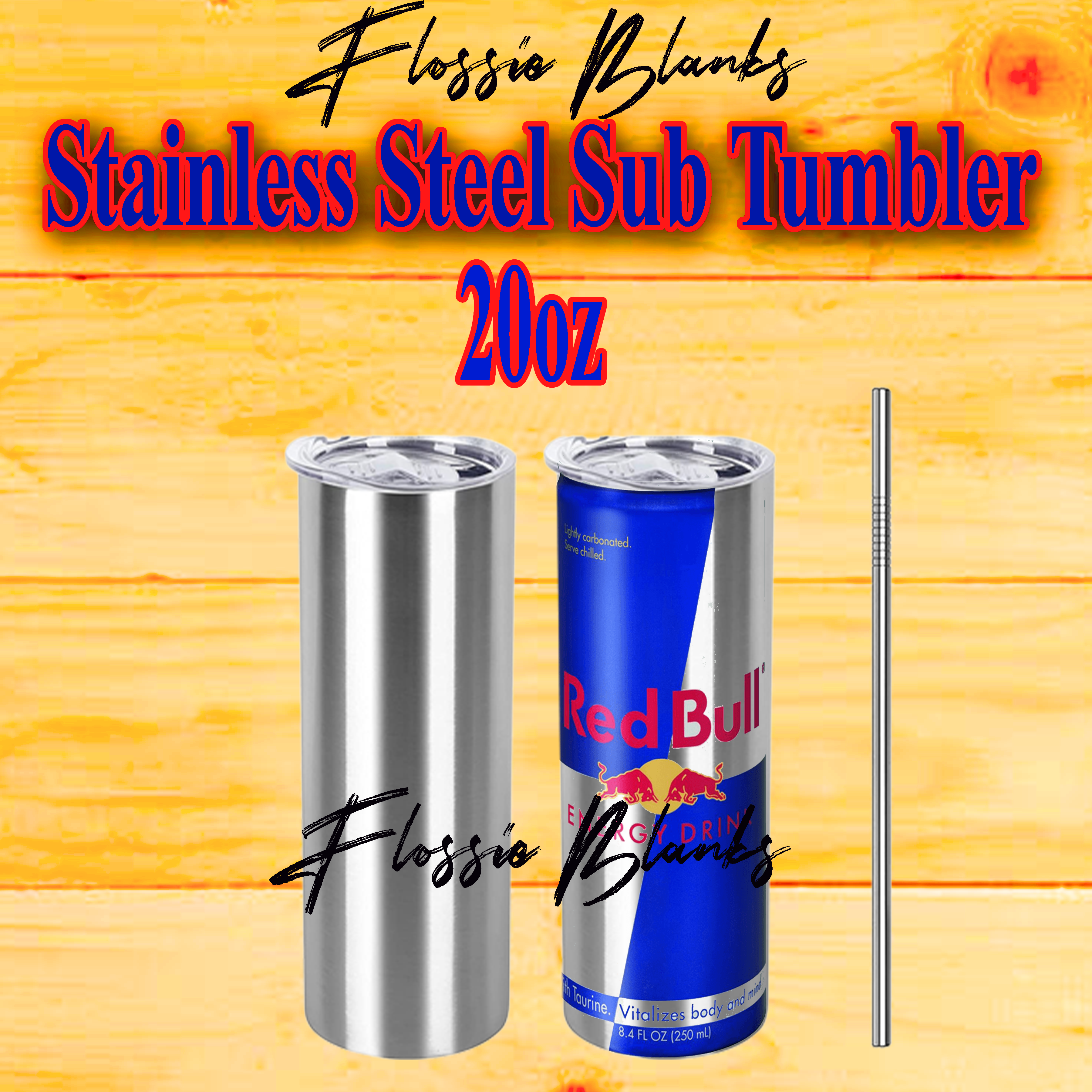 20oz Stainless Steel Sublimation Tumblers (BLANK) – Flossie Blanks